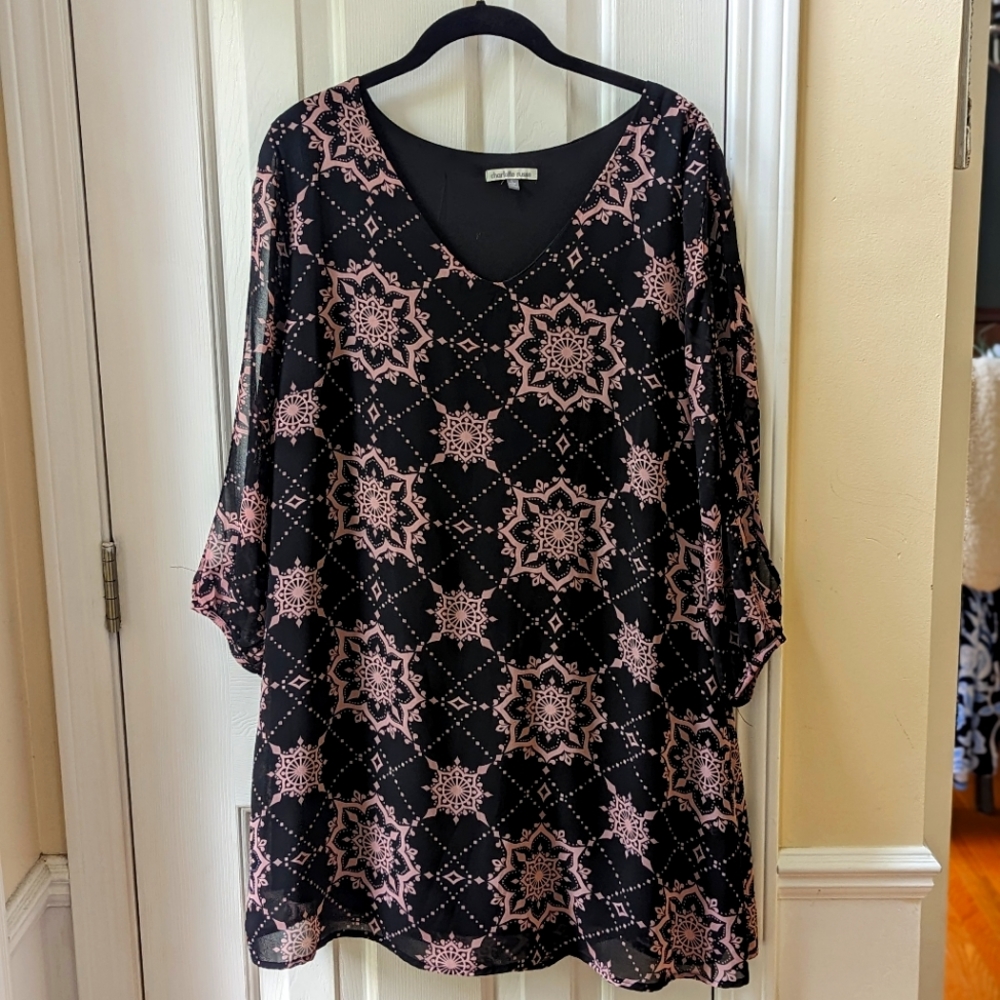 BoHo Tunic with Sheer open sleeves
